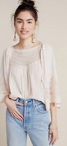 Camicia contadina Anthropologie Valentia vendita al dettaglio $120 - Foto 1 di 11