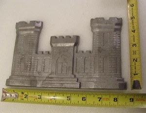 Army Corps of Engineers Aluminum Folk Art Machined Die Cut Logo 8 x 5 Inch Gift - Picture 1 of 8