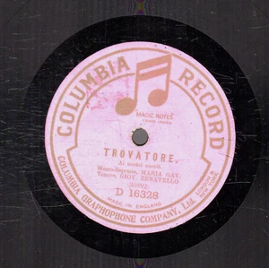 152cv. Gay & Zenatello - Trovatore-Ai nostri monti & Perigliarti ancora - Imagen 1 de 1