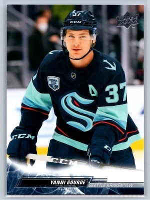 2022-23 Upper Deck #402 Yanni Gourde - Image 1 of 2