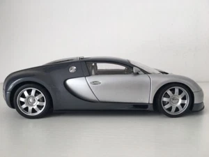BUGATTI EB 16.4 VEYRON SHOWCAR 2005 GREY/GREY AUTOART 1/18 PER COLLEZIONISTI - Foto 1 di 12