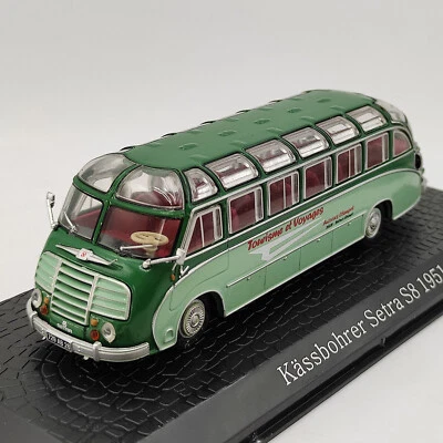 Diecast IXO 1/72 Scale Case Bauer Setra S8 1951 Alloy Car Model - Image 1 of 4