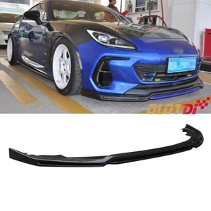 Carbon Fiber For 21UP Subaru BRZ ZD8 GR86 ZN8 BL Style Front Bumper Lip Spoiler - Picture 1 of 15