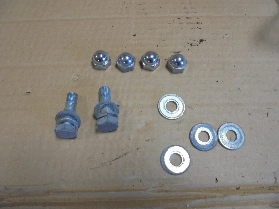 Yamaha DS7 250 1972 OEM amortiguador trasero herrajes  Foto 1 de 1