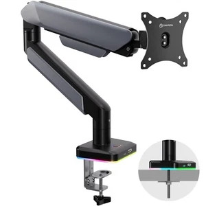 ONCRON Support Moniteur Table 15-42", jusqu'à 15 kg, RGB, VESA 75x75/100x100, G110-BG - Photo 1/7