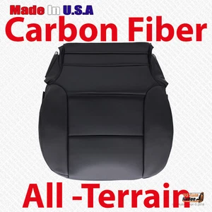 2014 2015 2016 GMC Sierra 1500 All-Terrain - Driver Bottom Leather Cover Black - Picture 1 of 9
