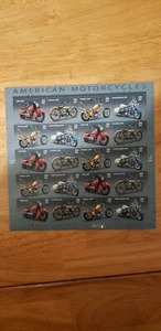 American Motorcycles Complete Sheet of Twenty 39 Cent Stamps  - Picture 1 of 1