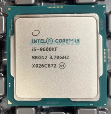 9Th Gen Intel Core i5-9600KF CPU LGA1151 6 Cores 4.6 GHz Processors 95 W Desktop - Image 1 of 4