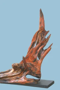 Skulptur Deko Objekt Holz Kunst Design Handwerk - Bild 1 von 5