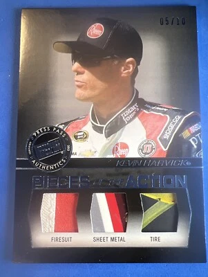 KEVIN HARVICK 2013 Press Pass Redline Pieces of the Action SP #’ed 5/10 - Image 1 of 4