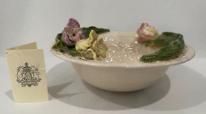 Kaldun & Bogle Rose 10" Diameter Bowl Hand-painted Item #060127 New with Box - Picture 1 of 12