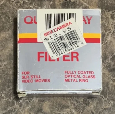 Quantaray Filter Close Up Lens 52mm (24-166-5512) 6X Cross - Image 1 of 3