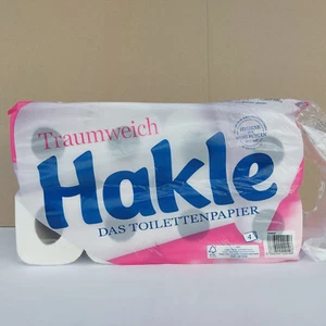 Hakle Toilettenpapier TRAUMWEICH 4-lagig 130 Blatt/Rolle - 8 Rollen weiß ✅✅✅ - Bild 1 von 5