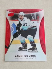 2022-23 TRILOGY YANNI GOURDE #25 RED SP #/499 SEATTLE KRAKEN