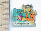 Fred Flintstone And Dino Dancing Loudspeaker Pin (#185)