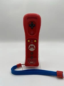 Super Mario Nintendo Wii Motion Plus Remote Controller w/Case RVL-036 - Tested - Picture 1 of 3