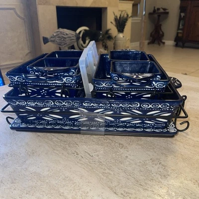 Temp-tations by Tara Black Old World Juego de 16 piezas 2 panes, bandeja, plato para hornear L + Foto 1 de 4