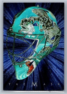 2001-02 Be a Player Between the Pipes #NNO Evgeni Nabokov The Mask Sharks - Image 1 of 2
