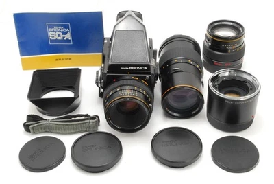 Buscador de 3 lentes [N COMO NUEVO] ZENZA BRONICA SQ-A 120 AE + 80 mm 150 mm 250 mm de JAPÓN Foto 1 de 4