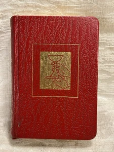 The Missal Catholic Press Edition Illustrated Gold Gilt Edges Red HB 1958 --8771 - Picture 1 of 12