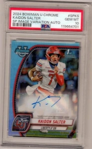 Bowman U cromo Kaidon Salter 2024 refractor automático variación de imagen #16/25 PSA 10 - Imagen 1 de 1