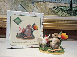 Charming Tails You Have Me Feeling Like A Spring Chicken #88/138 Fitz and Floyd - Picture 1 of 16