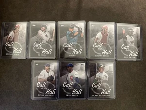 2025 Topps Series One-Call To The Hall-8 Card Lot - Picture 1 of 4