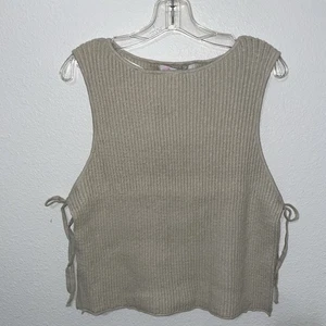 Top Free People Grande X Free-est Lizzie Suéter Top En Verano Arena Boho Hippie - Imagen 1 de 5