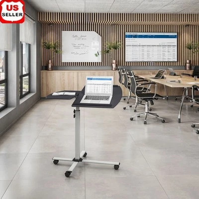 Mesa Inclinable Ergonómica con Soporte para Portátil Ajustable con Ruedas de Bloqueo Nueva Foto 1 de 4