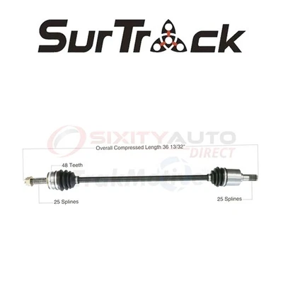 SurTrack CV Axle Shaft for 2006-2011 Hyundai Accent 1.6L L4 - Constant ks Foto 1 de 4