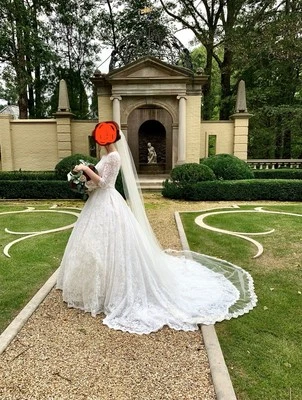 Свадебное бальное платье с ремнем Maggie Sottero Lace - Изображение 1 из 4