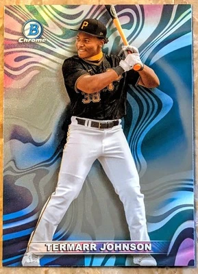 2022 Bowman Draft Mood Ring Termarr Johnson #MR-4 (RC) Pittsburgh Pirates SP - Image 1 of 2