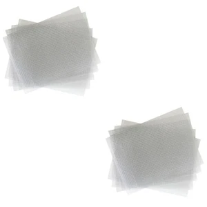 Confezione 2 Rete Filo Plastica Saldatura Paraurti Riparazione Macchina Auto Service Kit - Foto 1 di 12