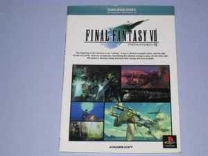 FINAL FANTASY IV VII GUIDE BOOK SET X3 + POSTER YOSHITAKA AMANO SQUARE NOMURA - Picture 1 of 4