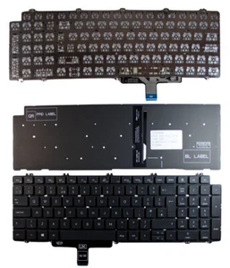 Dell Precision 3560 Ersatz-Laptop-Tastatur mit Hintergrundbeleuchtung schwarz UK-Layout - Bild 1 von 1