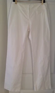 Pantalón Atelier algodón blanco ~ talla 8 - Imagen 1 de 5
