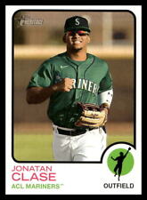 2022 Topps Heritage Minors 148 Jonatan Clase Mariners Baseball Card