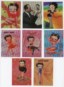2001 Dart Betty Boop Holographic Foil Set mit Box Hit und Case Hit! 8 Karten Lot - Bild 1 von 3