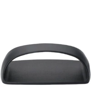2-Pcs Self-Stick Wardrobe Handles Adhesive Pull Sliding Door Glass Black - Picture 1 of 5