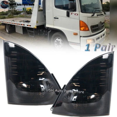 2PC Front Corner Light Turn Signal Lamp For Hino 500 Ranger Truck Fc Fd Gd Fe - Image 1 of 4
