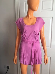 Twenty8twelve Wassily Dollish Pink Viscose Cashmere Belted Top RRP£70 M UK10 NWT - Picture 1 of 11