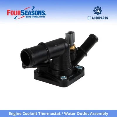 Termostato de refrigerante de motor Ford Focus 2000-2003/conjunto de salida de agua 4 estaciones Foto 1 de 4