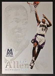Ray Allen 1998-99 Skybox Molten Metal HEAVY METAL FUSION Insert Card SSP no.25F - Picture 1 of 2