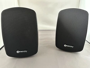 ConXeasy SWA401 Passiver Wandlautsprecher - Schwarz - Montierbarer Heim-Audio-Lautsprecher - Bild 1 von 5