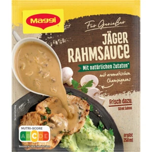 Maggi Für Genießer Jäger Rahm Sauce mit aromatischen Champignons 26g - Picture 1 of 1