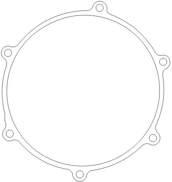 Junta de cubierta del generador Kawasaki KDX250 11060-1565 Foto 1 de 1