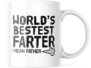 Fathers Day Funny Gifts for Dad Husband Him from Daughter Son Kids Wife Mug - Picture 1 of 1