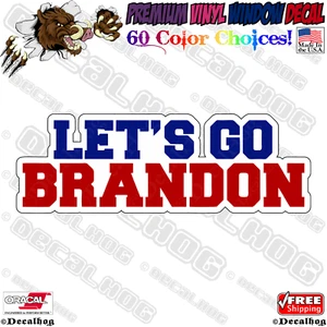 25-1000 Let's Go Brandon Decals Car Truck Gas Pump Window Vinyl Decals Stickers. - Picture 1 of 4