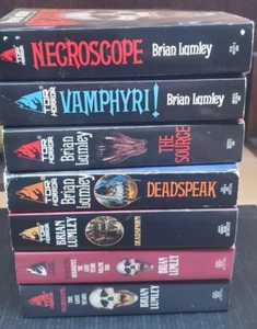 7 Brian Lumley Book lot (Necroscope) 6 new - Picture 1 of 13