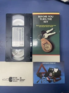 Rare 1987 Chrysler Motors VHS Tape Before You Turn The Key Owners Guide - Imagen 1 de 7